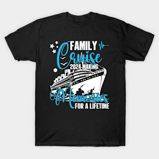 Family Cruise 2024 Making Memories For A Lifetime Beach T-Shirt